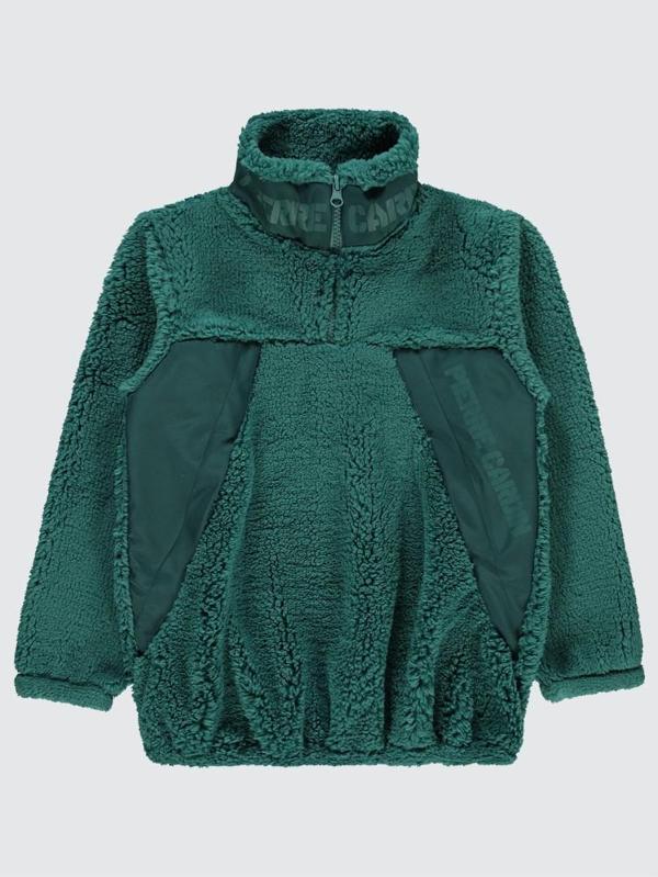 Pierre Cardin Yarım Fermuarlı 6-9 Yaş Sweatshirt - Yeşil6-7 Yaş - Image 1