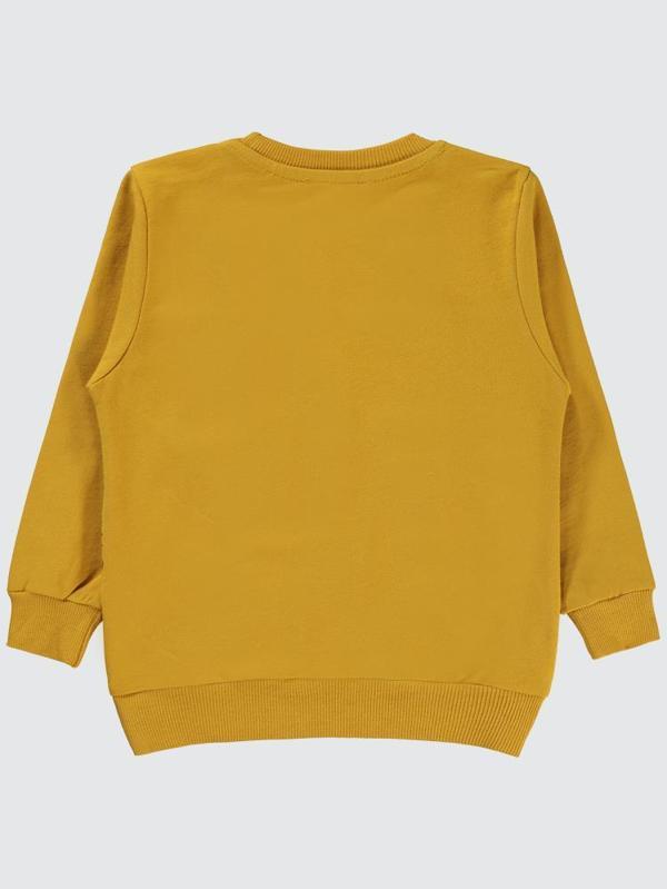 Tom And Jerry Baskılı 2-5 Yaş Sweatshirt - Hardal3-4 Yaş - Image 1