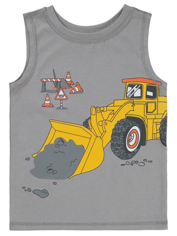 Civil Boys Stop Baskılı 2-5 Yaş Tişört - Gri2-3 Yaş - Image 1