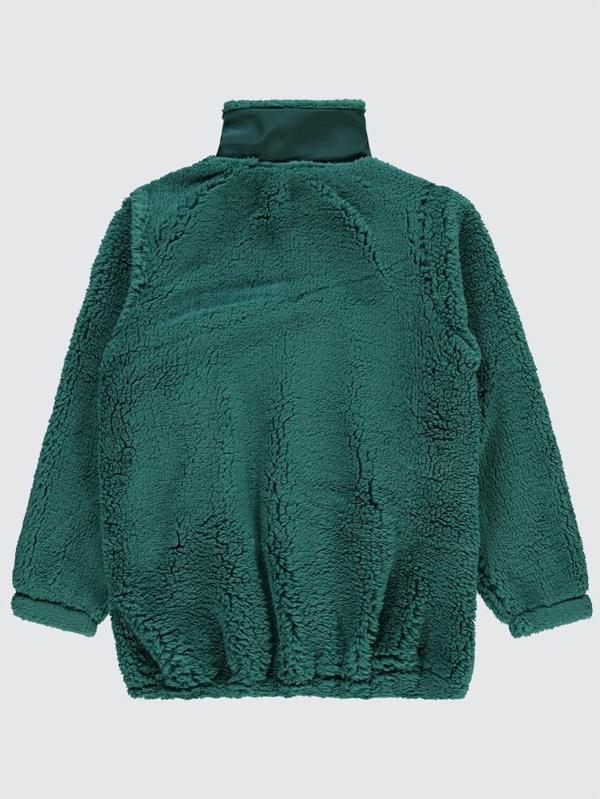 Pierre Cardin Yarım Fermuarlı 10-12 Yaş Sweatshirt - Yeşil12-13 Yaş - Image 1