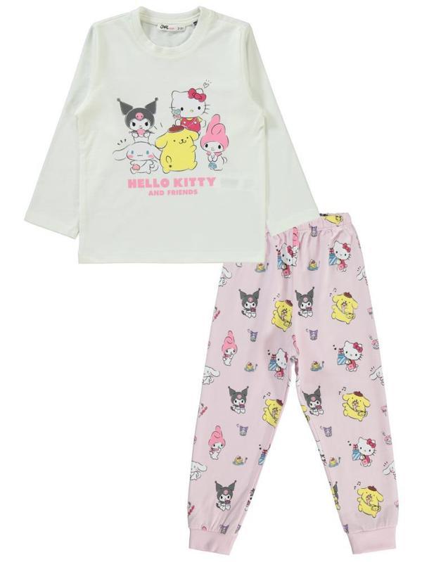 Kuromi 2-5 Yaş Pijama Takımı - Ekru2-3 Yaş - Image 1