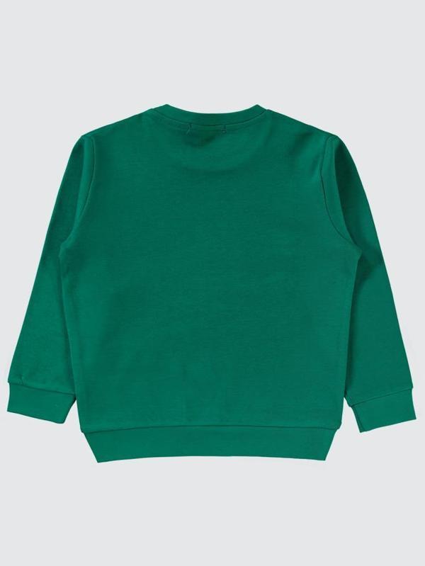 Civil Boys You Will Baskılı 2-5 Yaş Sweatshirt - Yeşil2-3 Yaş - Image 1