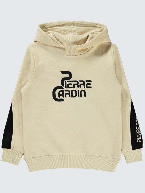Pierre Cardin Baskılı 6-9 Yaş Sweatshirt - Gri9-10 Yaş - Image 1