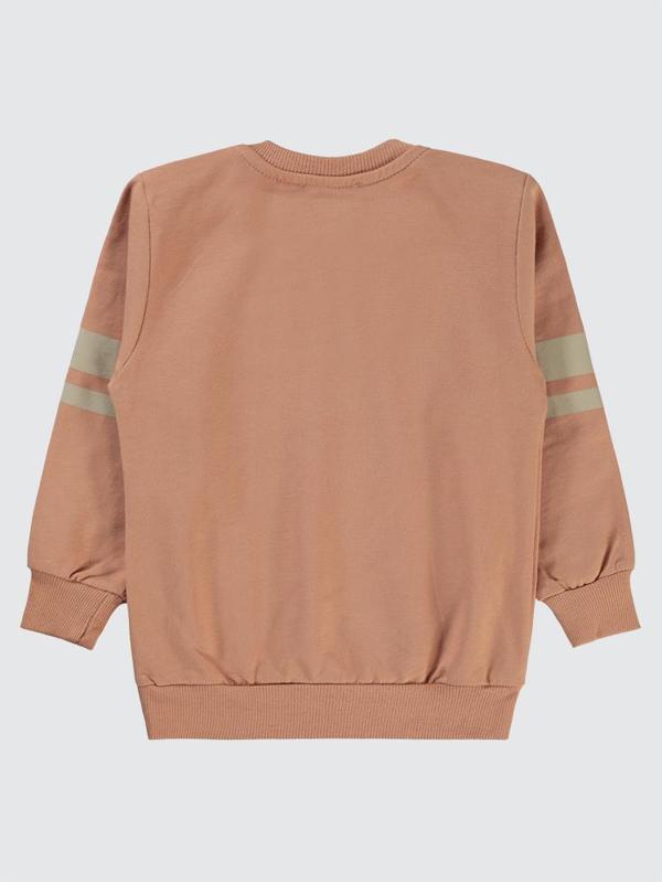 Civil Boys Kukuli Baskılı 2-5 Yaş Sweatshirt - Turuncu4-5 Yaş - Image 1
