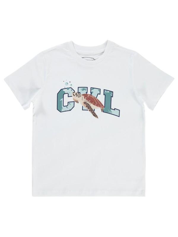 Civil Boys Cvl Caretta Baskılı 6-9 Yaş Tişört - Beyaz9-10 Yaş - Image 1