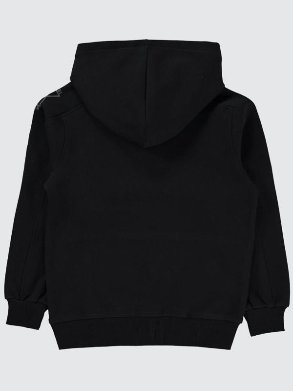 Pierre Cardin Fermuar Cepli 6-9 Yaş Sweatshirt - Siyah7-8 Yaş - Image 1