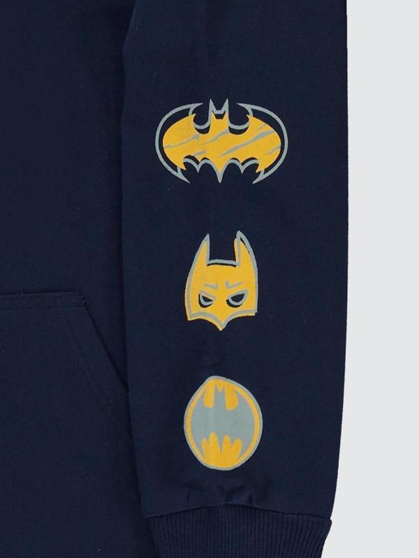 Batman Baskılı 10-13 Yaş Sweatshirt - Lacivert11-12 Yaş - Image 1