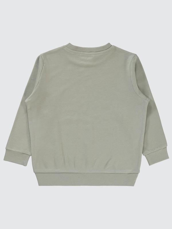 Civil Boys Kaplan Baskılı 2-5 Yaş Sweatshirt - Gri3-4 Yaş - Image 1