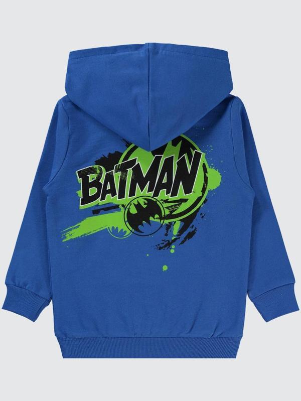 Batman Baskılı 2-5 Yaş Sweatshirt - Mavi5-6 Yaş - Image 1