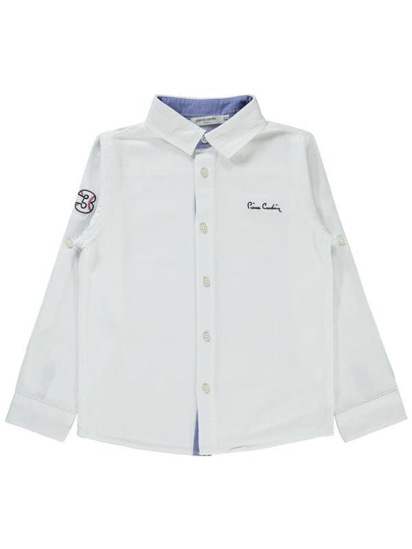 Pierre Cardin Garnili 10-12 Yaş Gömlek - Beyaz10-11 Yaş - Image 1