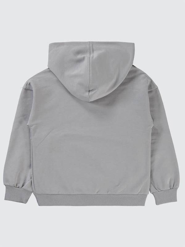 Civil Boys Knows Baskılı 10-13 Yaş Sweatshirt - Gri12-13 Yaş - Image 1