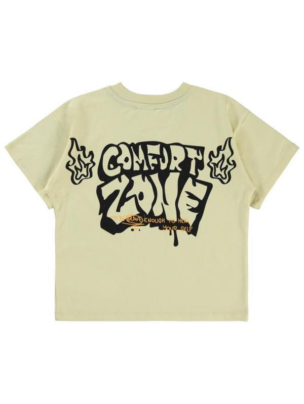 Civil Boys Comfort Zone Baskılı 6-9 Yaş Tişört - Gri8-9 Yaş - Image 1