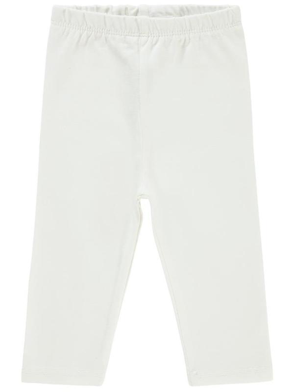 Civil Baby Düz Model Yan Dikişsiz 6-18 Ay Uzun Tayt - Ekru9-12 Ay - Image 1
