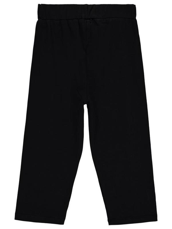 Civil Girls GRL PWR Baskılı 10-13 Yaş Tayt - Siyah11-12 Yaş - Image 1