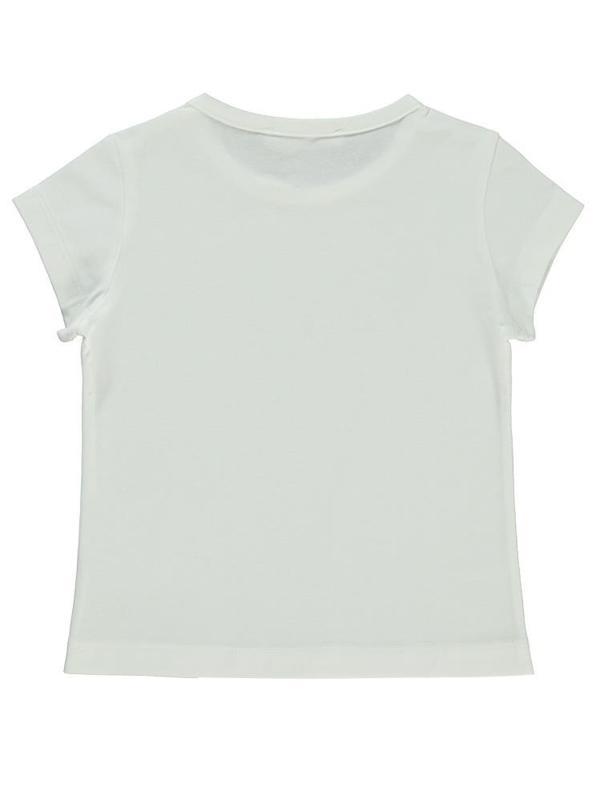 Civil Girls Basic 2-5 Yaş Tişört - Ekru3-4 Yaş - Image 1