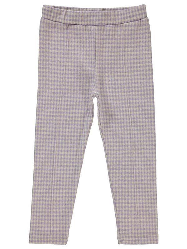 Civil Girls Pitikare Desen Çima Dikişli 10-13 Yaş Tayt - Lila10-11 Yaş - Image 1