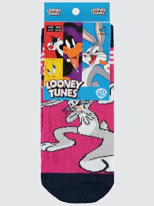 Bugs Bunny 2-12 Yaş Patik Çorap - Standart6-7 Yaş - Image 1