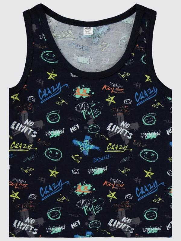 Civil Boys Crazy  2-10 Yaş 2'li Atlet Set - Standart2-3 Yaş - Image 1