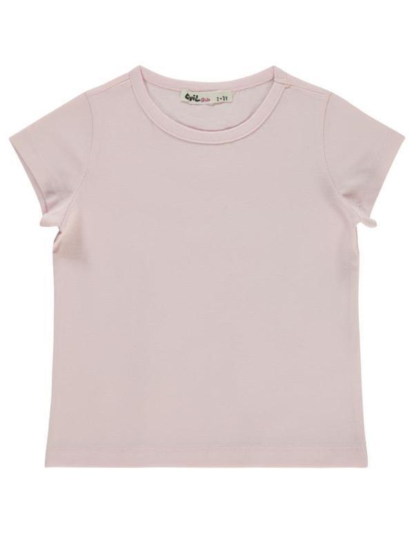 Civil Girls Basic 2-5 Yaş Tişört - Pembe5-6 Yaş - Image 1