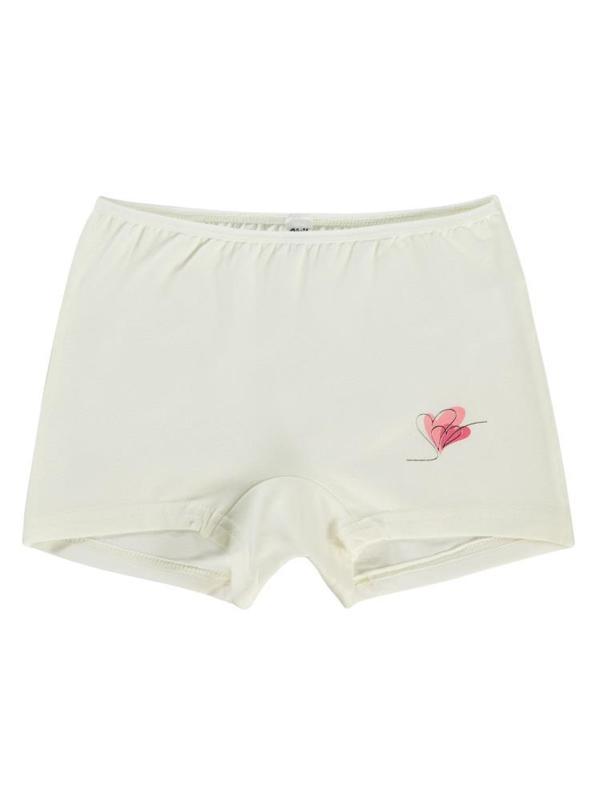 Civil Girls Kalp 2-10 Yaş 2'li Boxer Set - Standart8-9 Yaş - Image 1