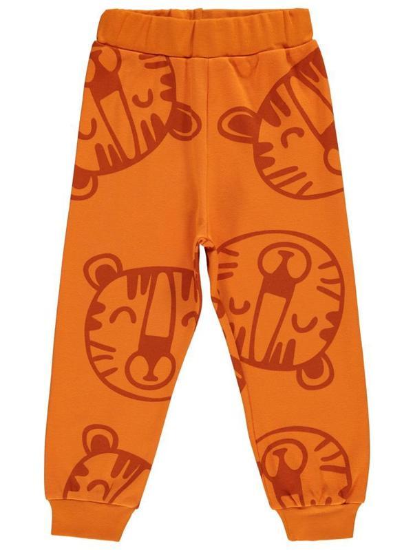 Civil Boys Empirme Aslan Baskılı 2-5 Yaş Eşofman Altı - Turuncu2-3 Yaş - Image 1