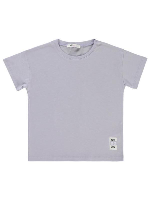 Civil Girls Basic 2-5 Yaş Tişört - Lila5-6 Yaş - Image 1