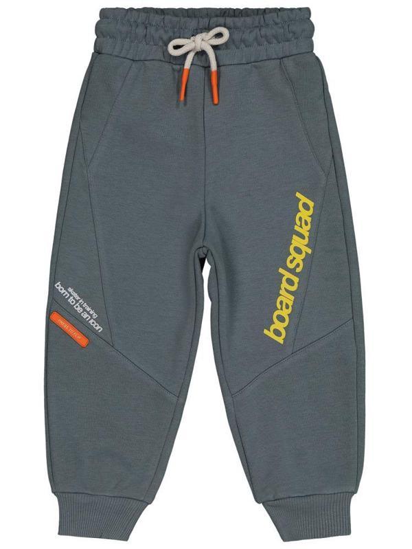 Civil Boys Board Squad Baskılı 2-5 Yaş Eşofman Altı - Açık Antrasit3-4 Yaş - Image 1