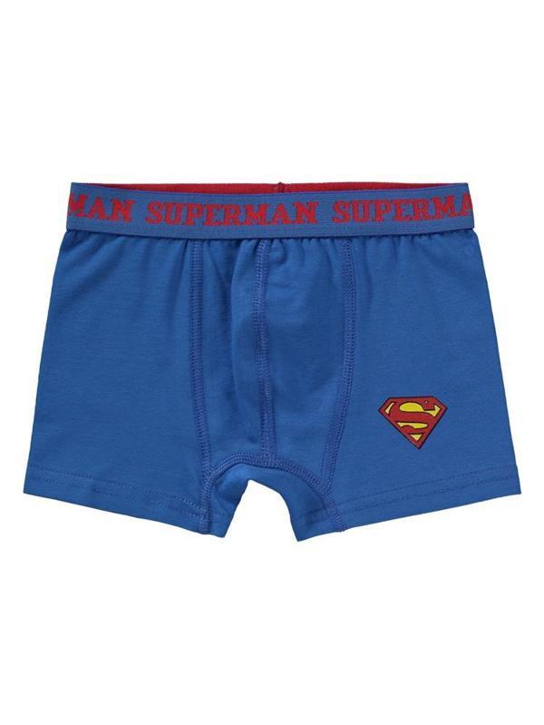 Süperman 2-10 Yaş 3'lü Boxer Set - Standart6-7 Yaş - Image 1