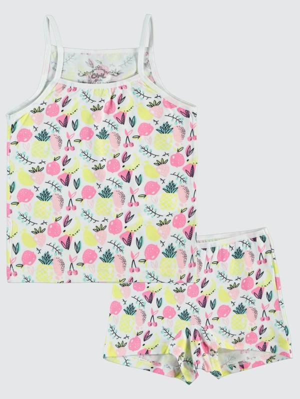 Civil Girls Fresh Empirme Desen 2-10 Yaş İç Çamaşır Takım - Standart2-3 Yaş - Image 1