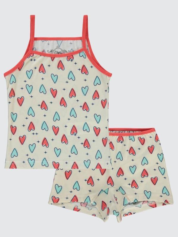 Civil Girls Cute Empirme Desen 2-10 Yaş İç Çamaşır Takım - Standart10-11 Yaş - Image 1