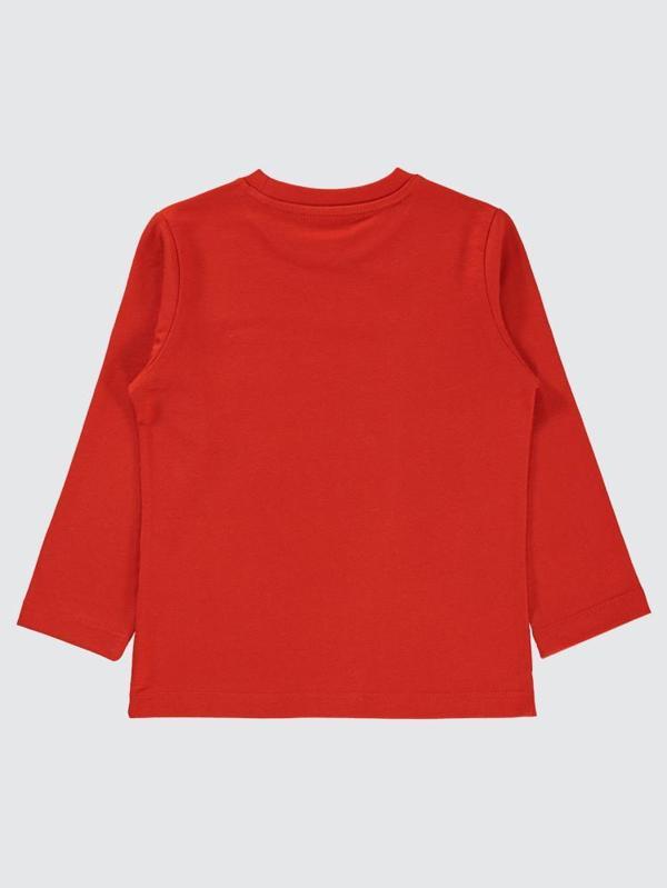 Civil Boys Street Gamer Baskılı 2-5 Yaş Sweatshirt - Kırmızı3-4 Yaş - Image 1