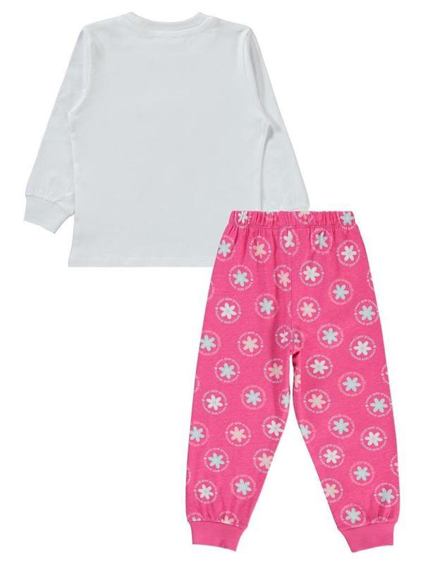 Civil Girls Papatya Desenli 2-5 Yaş Pijama Takımı - Pembe2-3 Yaş - Image 1