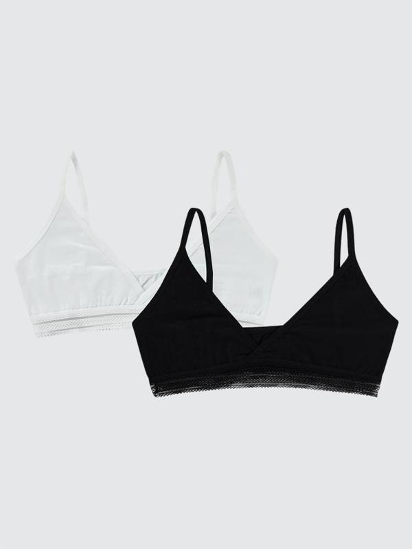 Civil Girls İp Askılı Basic 7-13 Yaş 2'li Büstiyer - Standart11-12 Yaş - Image 1