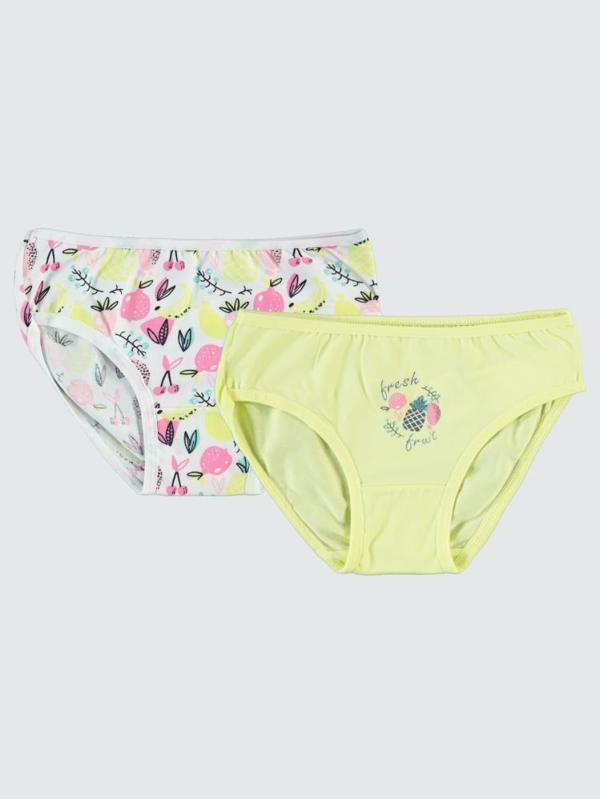 Civil Girls Fresh 2-10 Yaş 2'li Külot Set - Standart8-9 Yaş - Image 1