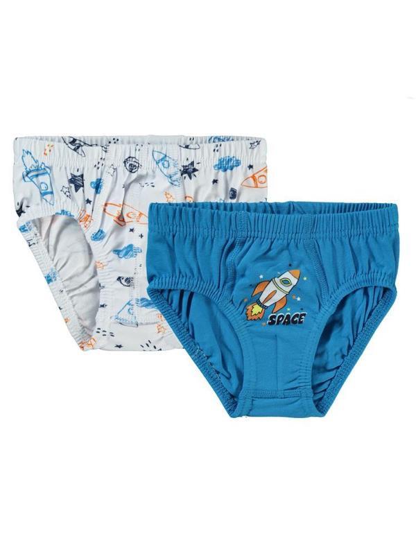 Civil Boys Space  2-10 Yaş 2'li Külot Set - Standart10-11 Yaş - Image 1