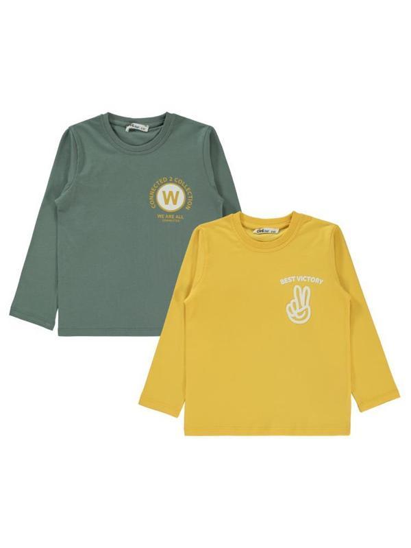 Civil Boys We are all  Baskılı 2'li 5-13 Yaş Sweatshirt - Standart7-8 Yaş - Image 1