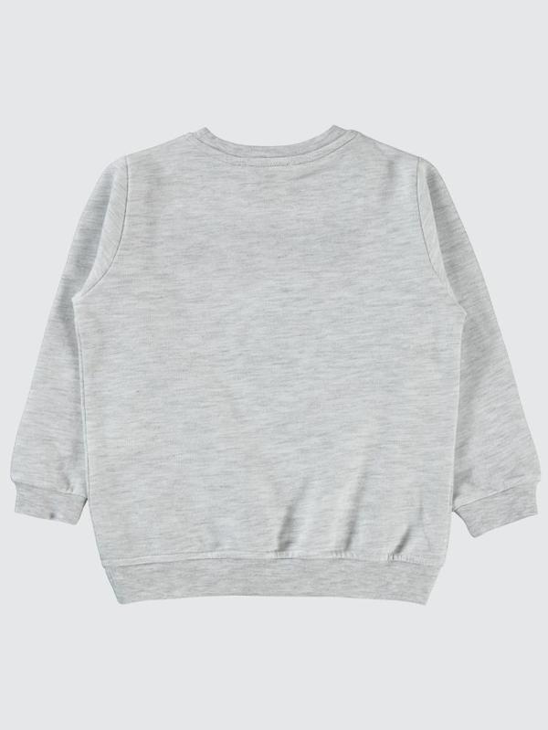 Civil Boys Raptor Dinazor Baskılı 2-5 Yaş Sweatshirt - Gri2-3 Yaş - Image 1