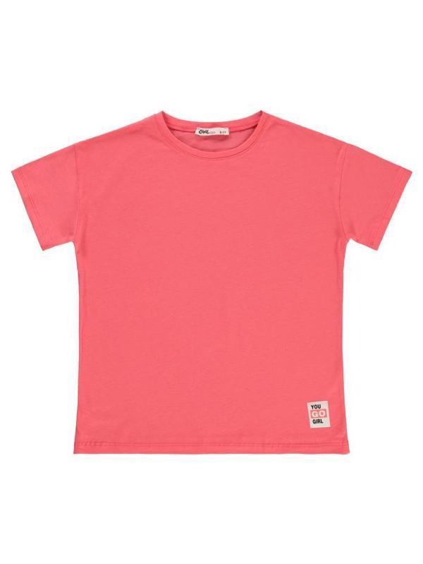 Civil Girls Basic 10-13 Yaş Tişört - Kırmızı10-11 Yaş - Image 1