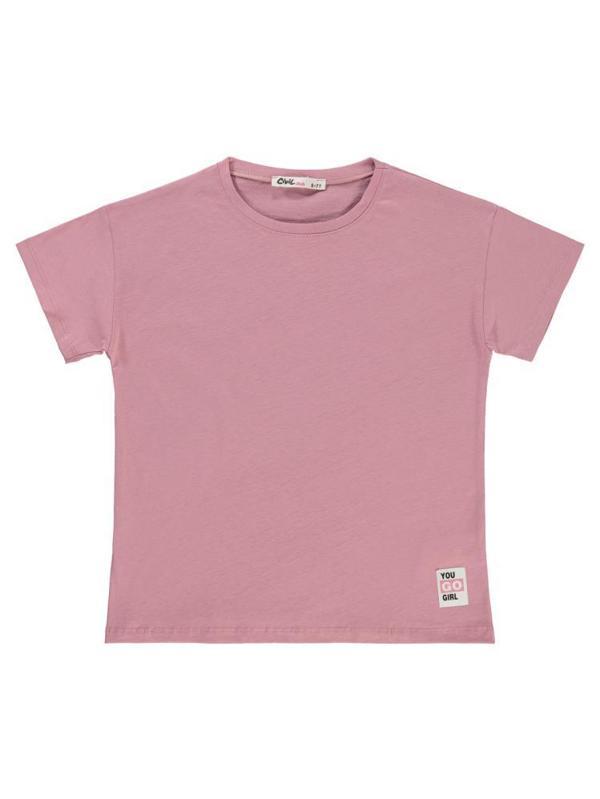 Civil Girls Basic 6-9 Yaş Tişört - Pembe8-9 Yaş - Image 1