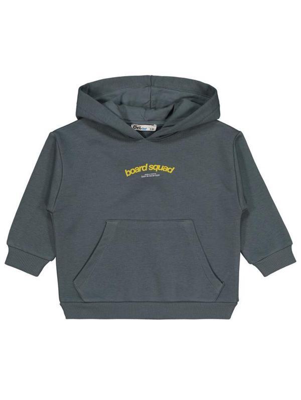 Civil Boys Board Squad Baskılı 2-5 Yaş Sweatshirt - Açık Antrasit3-4 Yaş - Image 1