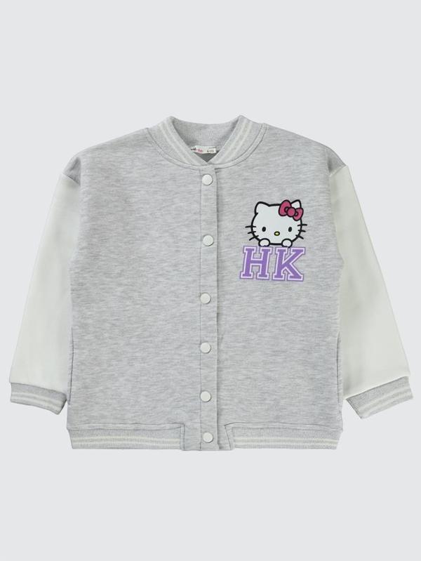Hello Kitty 10-13 Yaş Hırka - Gri11-12 Yaş - Image 1