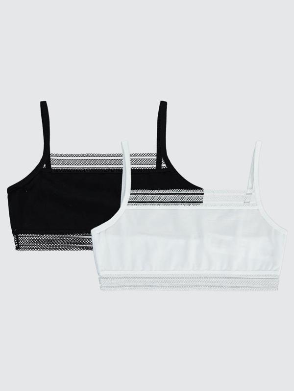 Civil Girls İp Askılı Basic 7-13 Yaş 2'li Büstiyer - Standart9-10 Yaş - Image 1