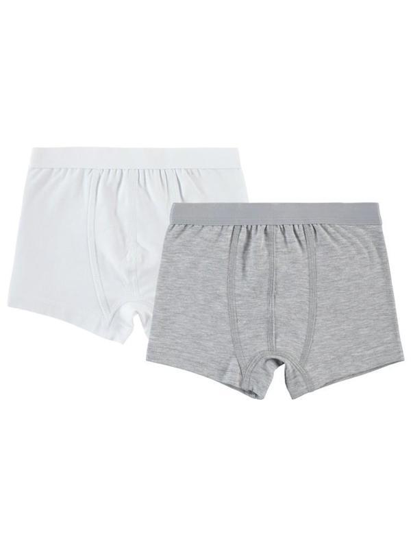 Civil Boys  Basic 2-10 Yaş 2'li Boxer Set - Gri6-7 Yaş - Image 1