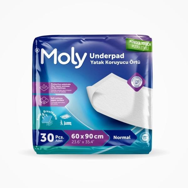 Moly Yatak Koruyucu 60cm x 90cm 30'lu Paket - Image 1