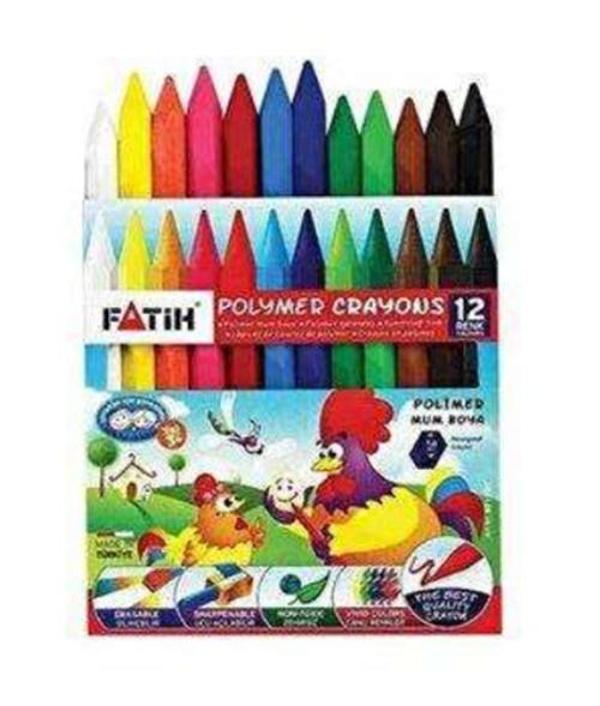 Fatih Mum Boya 12Li Kısa - 2 adet - Image 1