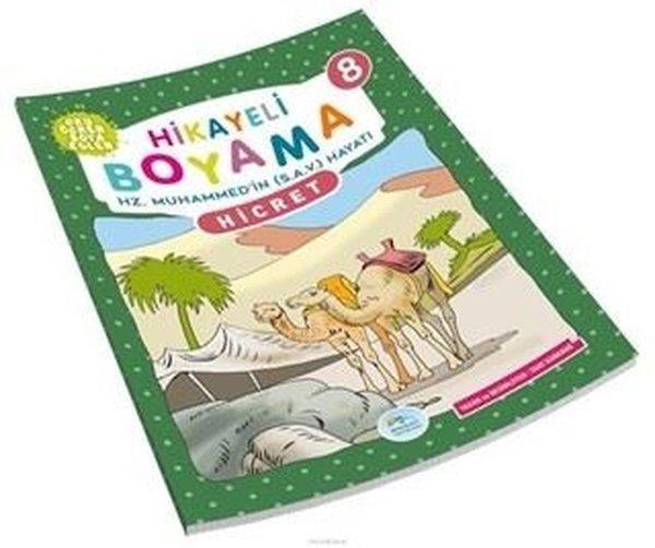 Hicret Hikayeli Boyama Kitabı 8 - Mavi Çatı Yayınları - Image 1