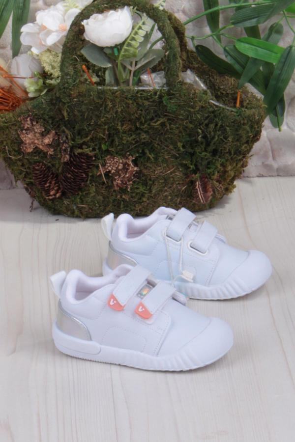 Vicco 950.B25K.261 Forum Beyaz Rahat Esnek Kız Çocuk Ayakkabı - Image 1