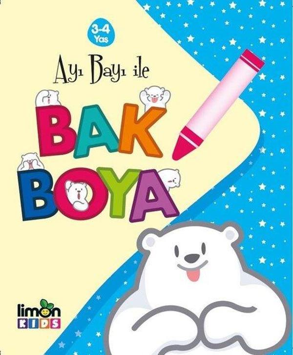 Ayı Bayı ile Bak Boya 3-4 Yaş - Limonkids - Image 1