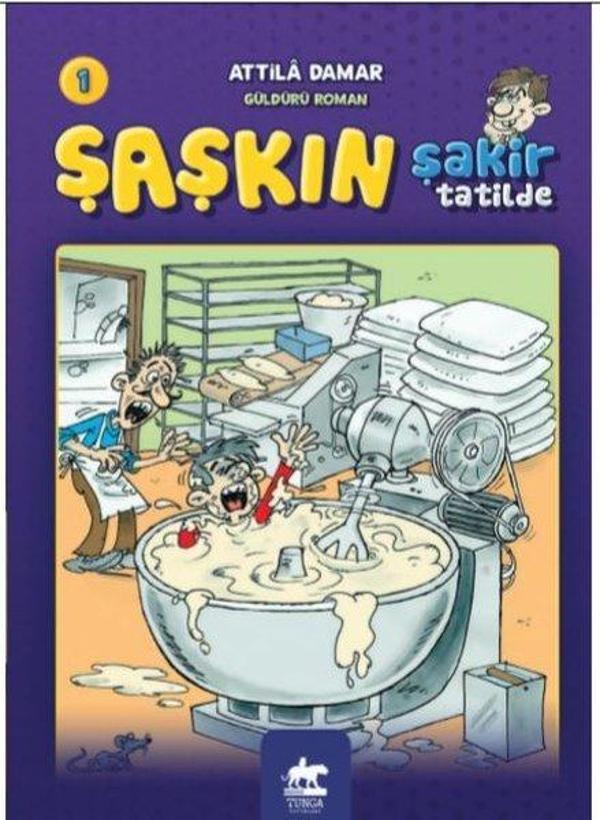Şaşkın Şakir Tatilde 1 - Tunga Yayınları - Image 1