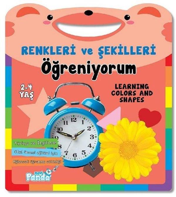 Renkleri ve Şekilleri Öğreniyorum 2-4 Yaş - Mavi Panda - Image 1